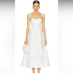 Clea Emilia Dress Cloud Jacquard Small